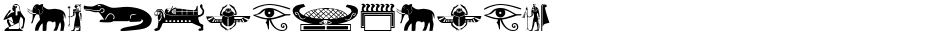 OldEgyptGlyphsDemo