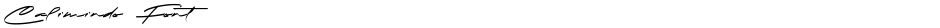Calimindo FontDemo