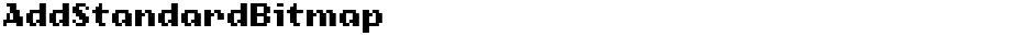 AddStandardBitmapDemo