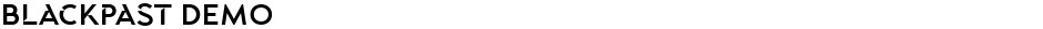 Blackpast DEMODemo