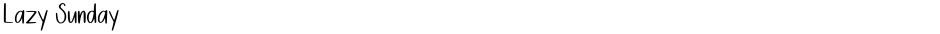 Lazy SundayDemo