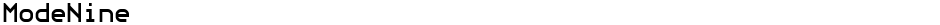 ModeNineDemo