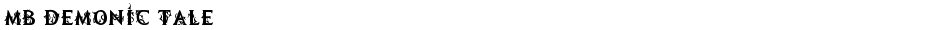 MB Demonic TaleDemo