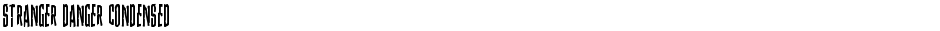 Stranger Danger CondensedDemo