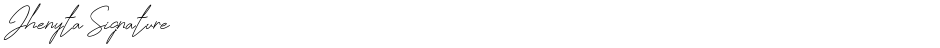 Jhenyta SignatureDemo