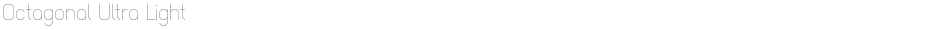 Octagonal Ultra LightDemo