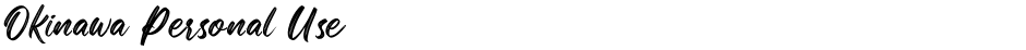 Okinawa Personal UseDemo