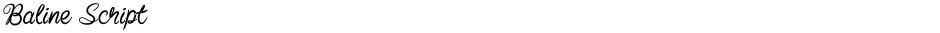 Baline ScriptDemo