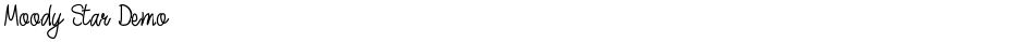 Moody Star DemoDemo