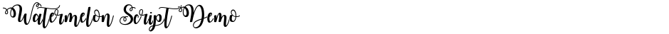 Watermelon Script DemoDemo