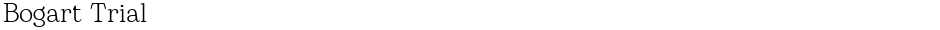 Bogart TrialDemo