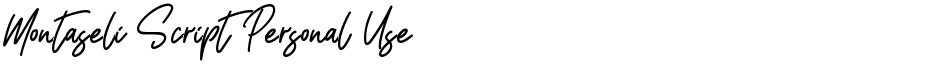 Montaseli Script Personal UseDemo