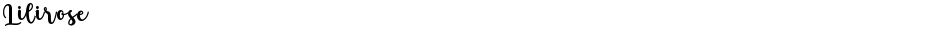 LiliroseDemo