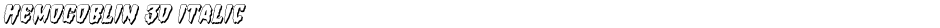 Hemogoblin 3D ItalicDemo