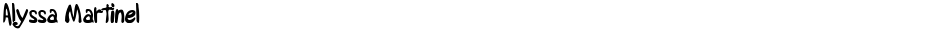 Alyssa MartinelDemo