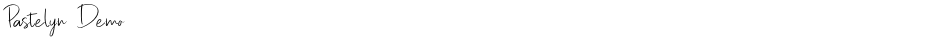 Pastelyn DemoDemo