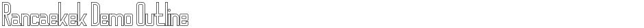 Rancaekek Demo OutlineDemo