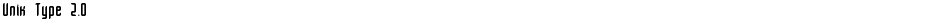 Unik Type 2.0Demo
