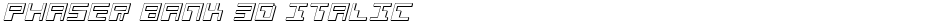 Phaser Bank 3D ItalicDemo
