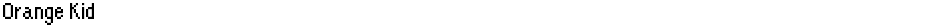 Orange KidDemo