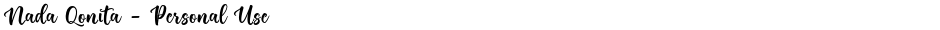 Nada Qonita - Personal UseDemo