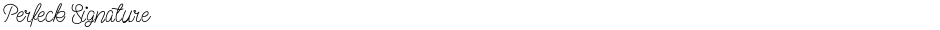 Perfeck SignatureDemo