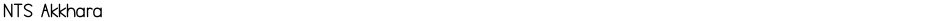 NTS AkkharaDemo