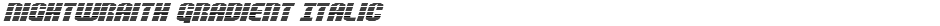 Nightwraith Gradient ItalicDemo