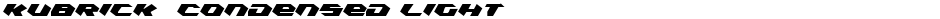 Kubrick  Condensed LightDemo
