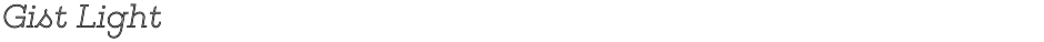 Gist LightDemo