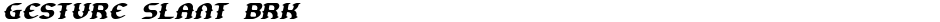 Gesture Slant BRKDemo