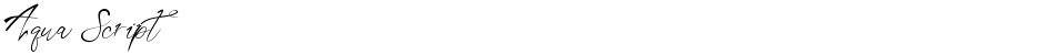 Aqua ScriptDemo