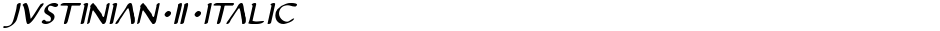 Justinian 2 ItalicDemo
