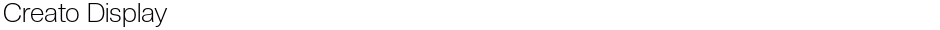 Creato DisplayDemo