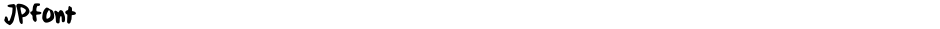 JPfontDemo