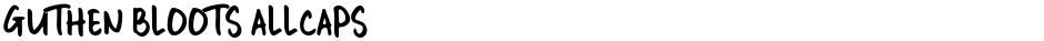 GUTHEN BLOOTS ALLCAPSDemo