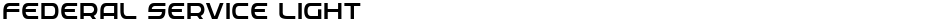 Federal Service LightDemo