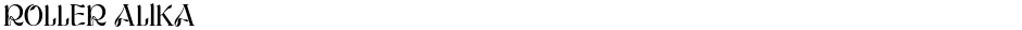 ROLLER ALIKADemo
