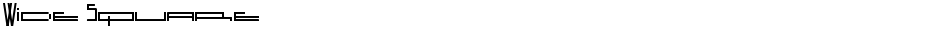 Wide SquareDemo