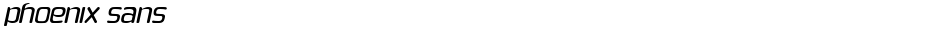 Phoenix SansDemo