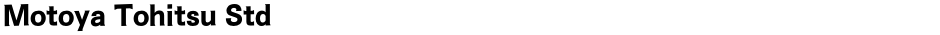 Motoya Tohitsu StdDemo
