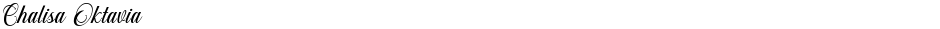 Chalisa OktaviaDemo