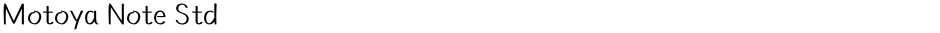 Motoya Note StdDemo