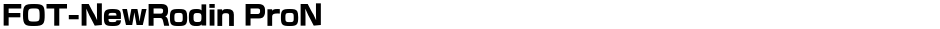 FOT-NewRodin ProNDemo