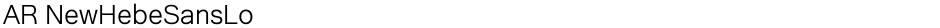 AR NewHebeSansLoDemo
