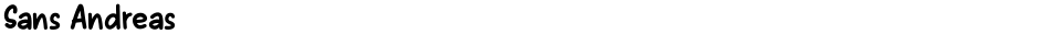 Sans AndreasDemo
