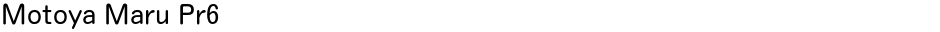 Motoya Maru Pr6Demo