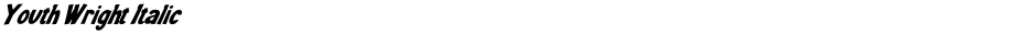 Youth Wright ItalicDemo