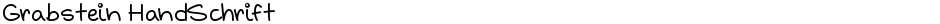 Grabstein HandSchriftDemo