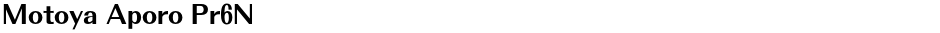 Motoya Aporo Pr6NDemo